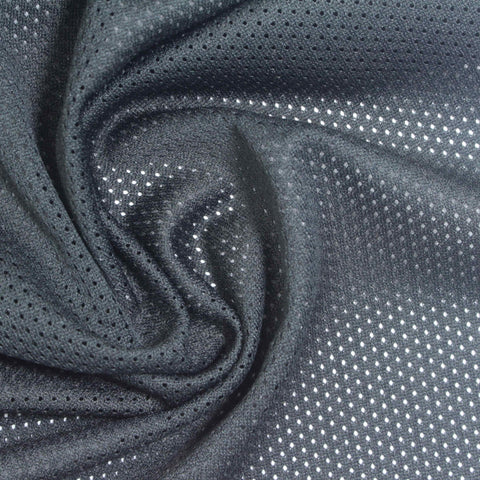 White Dots Warp Knit, Polyester, 109 gsm