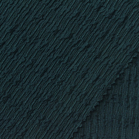 Green Textured-Dot Crepe, Polyester