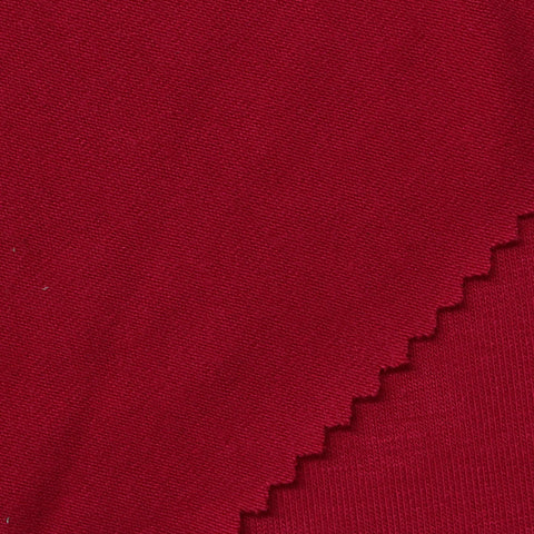 Viscose Stretch Jersey Knit Fabric, 199 gsm, 180 cm — Red