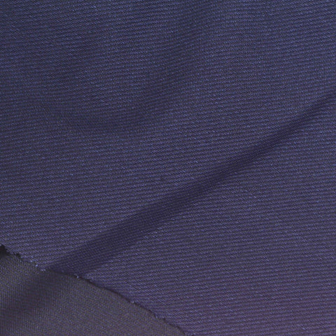 Dark Navy Denim, Cotton-Poly