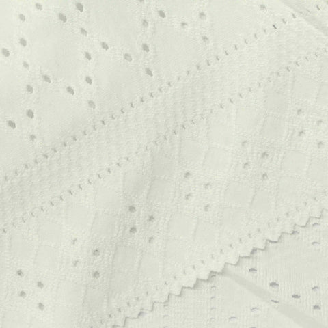 Cream Dot Jacquard, Polyester