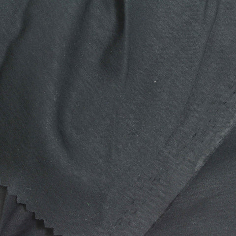 100% Cotton Jersey Knit Fabric, 149 gsm, 148 cm — Black