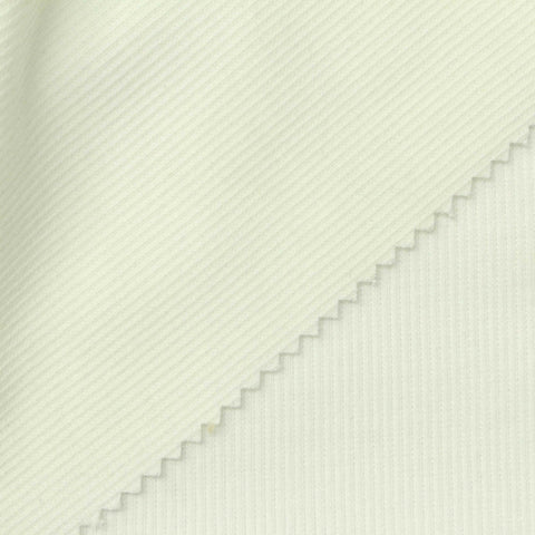 Off-White Ribbed Rib Knit, Polyester