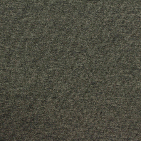 Heathered Grey Marl Jersey Knit, Cotton, 185 gsm