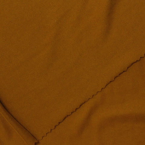 100% Polyester Knit Fabric, 90 gsm, 165 cm — Brown