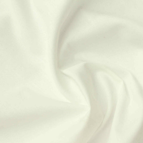Off-White Poplin, Cotton