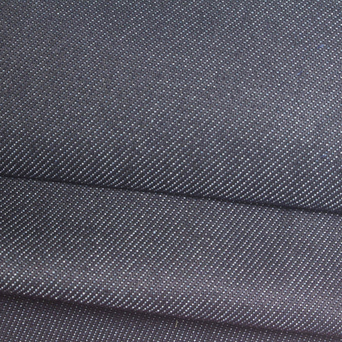Cotton Tencel Lyocell Woven Fabric, 377 gsm, 150 cm — Navy