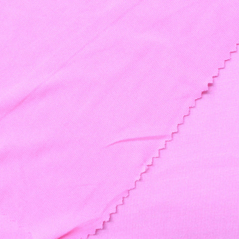 Viscose Polyester Jersey Knit Fabric, 150 gsm, 160 cm — Pink