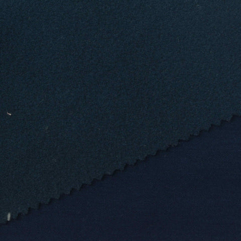 Dark Navy Scuba Knit, Poly-Viscose