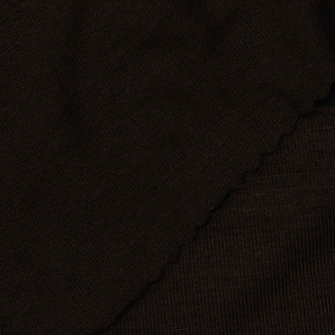Dark Brown Jersey Knit, Viscose
