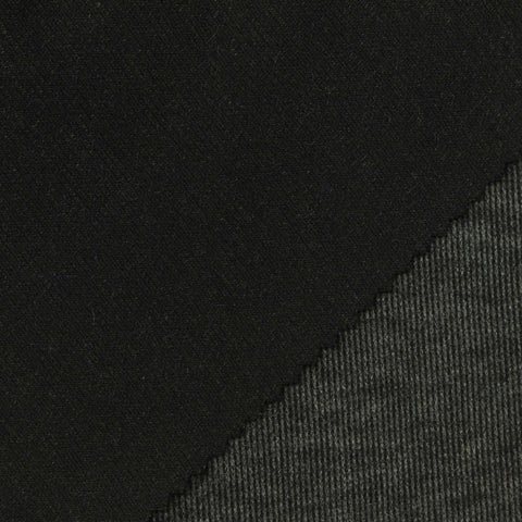 Dark Grey Marl Knit, Polyester, 230 gsm, 185 cm
