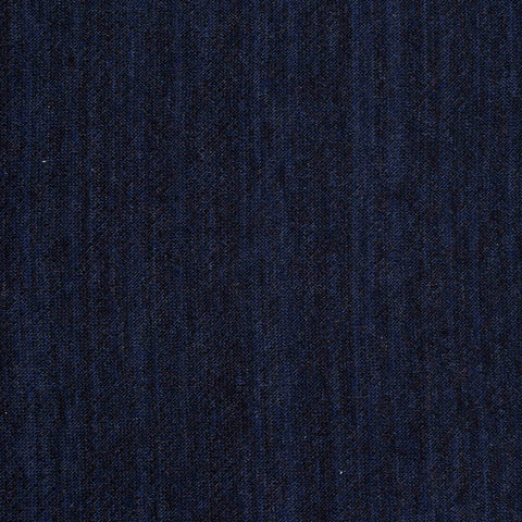 Dark Blue Marl French Terry, Cotton-Poly, 290 gsm