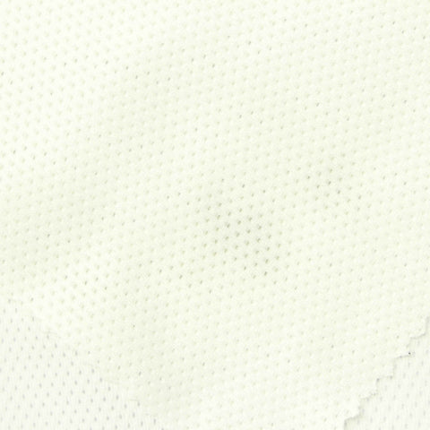 Polyester Stretch Mesh Fabric, 160 gsm, 160 cm — White
