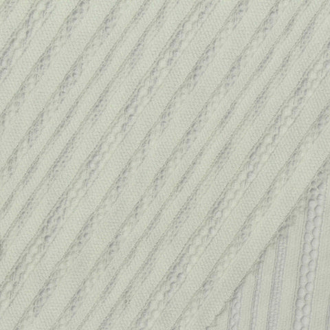 Beige Textured-Stripe Lace, Nylon