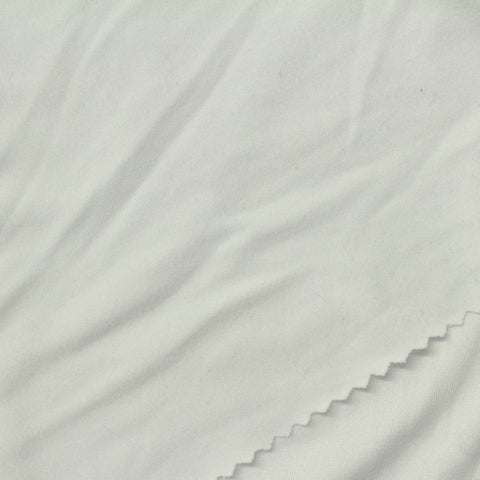 Brushed Polyester Stretch Milk Silk Knit Fabric, 185 gsm, 160 cm — Grey