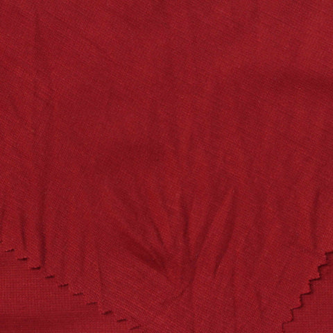 Viscose Nylon Stretch Ponte Knit Fabric, 180 gsm, 160 cm — Red, ref EF-254851