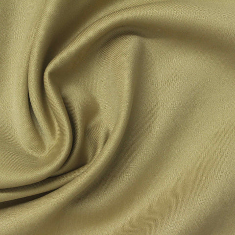 Polyester Modal Stretch Scuba Knit Fabric, 220 gsm, 165 cm — Khaki