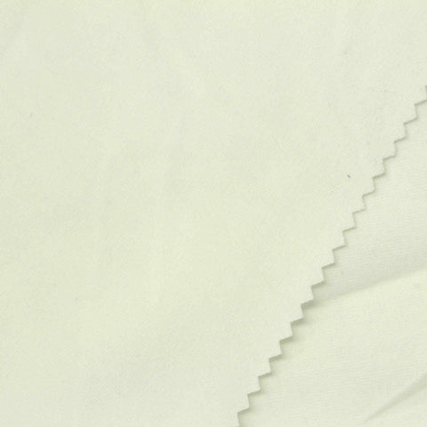 Polyester Viscose Stretch Ponte Knit Fabric, 350 gsm, 147 cm — Beige
