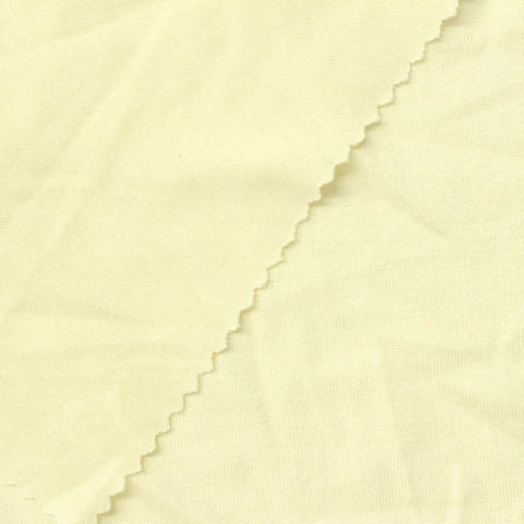 Viscose Stretch Jersey Knit Fabric, 160 gsm, 140 cm — Yellow