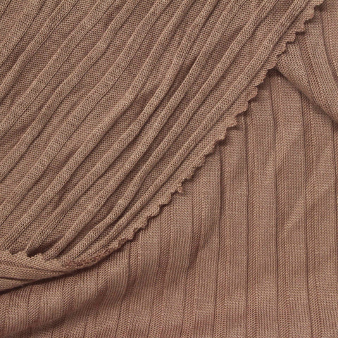 100% Tencel Lyocell Rib Knit Fabric, 137 gsm, 156 cm — Red