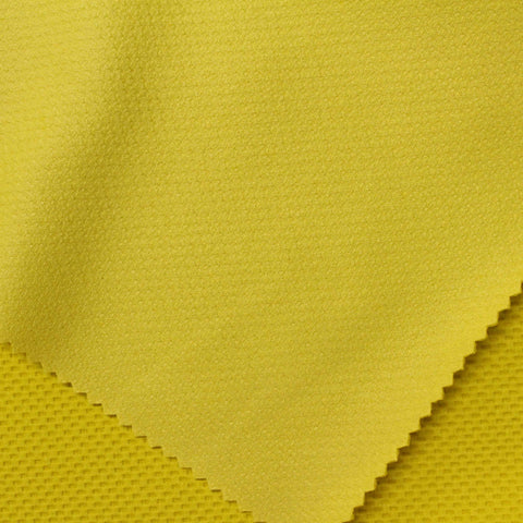 100% Polyester Jersey Knit Fabric, 300 gsm, 135 cm — Yellow