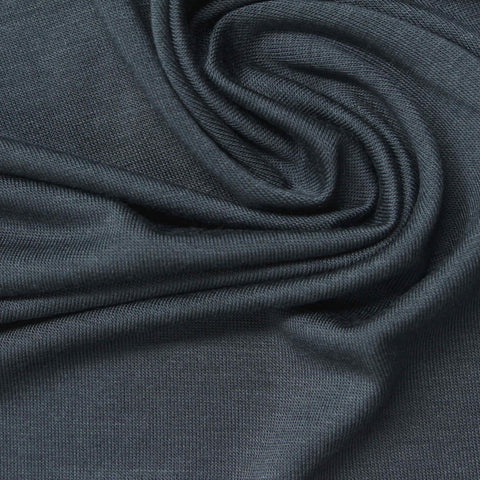 Jersey Knit Fabric, 216 gsm, 170 cm — Navy
