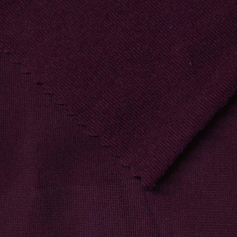 Brushed 100% Polyester Warp Knit Fabric, 133 gsm, 144 cm — Purple