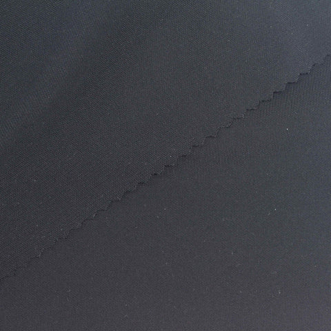 Nylon Stretch Interlock Knit Fabric, 250 gsm, 155 cm — Grey