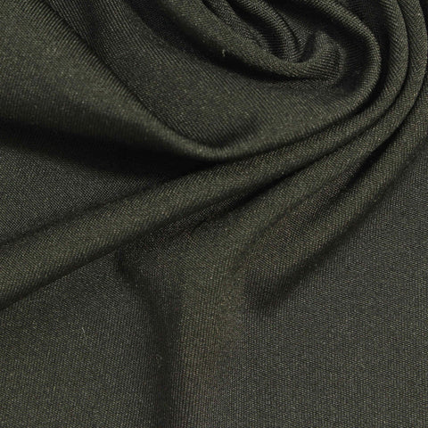 Polyester Stretch Sateen Fabric, 200 gsm, 155 cm — Green