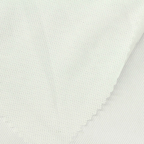 100% Polyester Warp Knit Fabric, 65 gsm, 155 cm — White