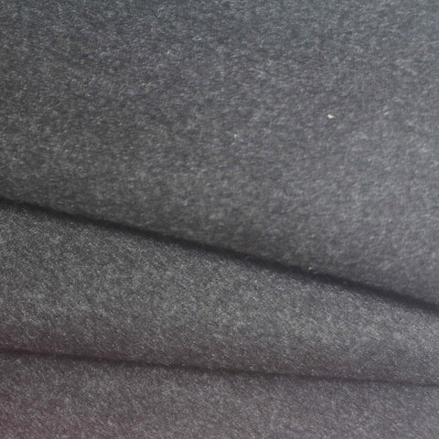 Dark Charcoal Twill, Cotton-Viscose