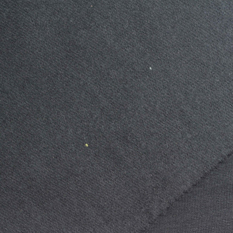 Brushed 100% Cotton French Terry Fabric, 223 gsm, 160 cm — Grey