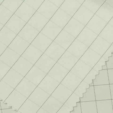 Light Grey Grid Mesh, Polyester