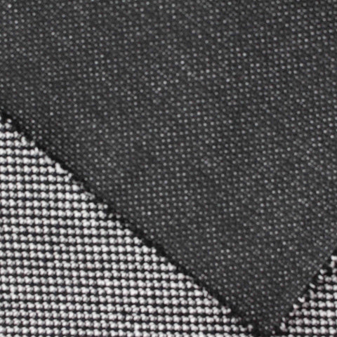 Black Check Chunky Knit