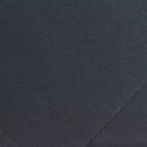 Charcoal Brushed Jersey Knit, Poly-Spandex