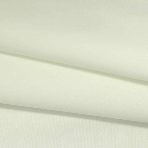 Polyester Stretch Scuba Knit Fabric, 340 gsm, 155 cm — White