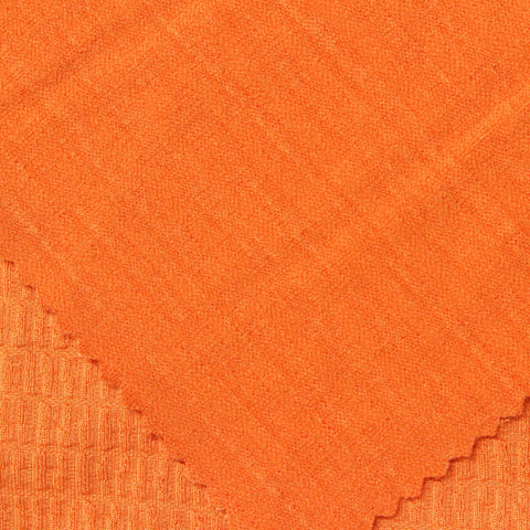 Orange Tone-on-Tone Jacquard, Polyester