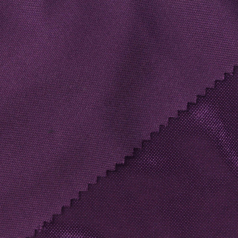 100% Polyester Interlock Knit Fabric, 185 gsm, 165 cm — Purple