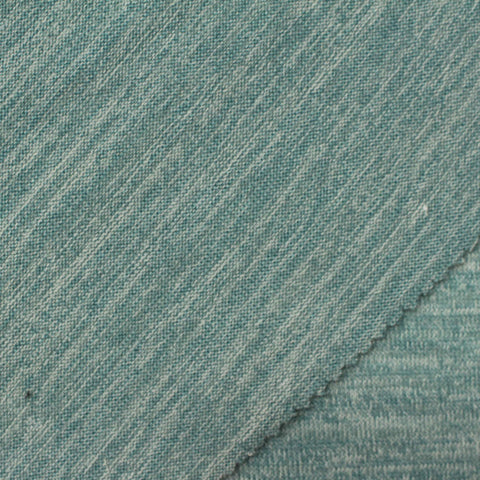 Heathered Teal Marl Knit, Poly-Viscose