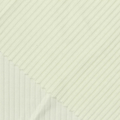 Tencel Lyocell Stretch Rib Knit Fabric, 200 gsm, 145 cm — Beige