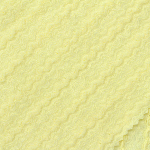 Yellow Tone-on-Tone Crepe, Polyester