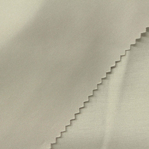 Polyester Viscose Stretch Scuba Knit Fabric, 280 gsm, 185 cm — Khaki