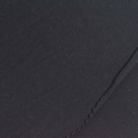 Black Jersey Knit, Cotton