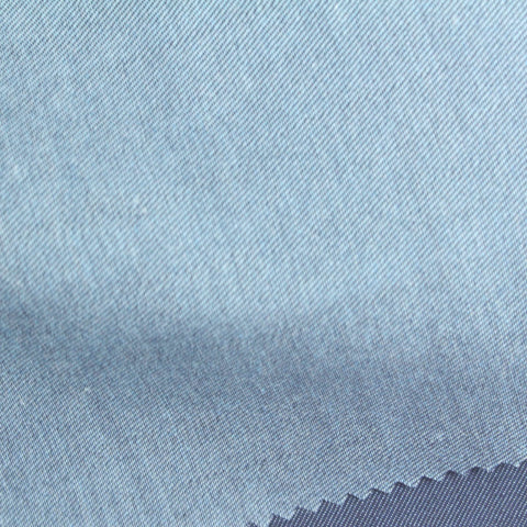 Blue Twill, Tencel Lyocell-Poly