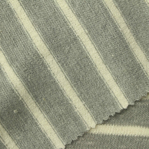 Off-White Stripes Chunky Knit, Poly-Cotton