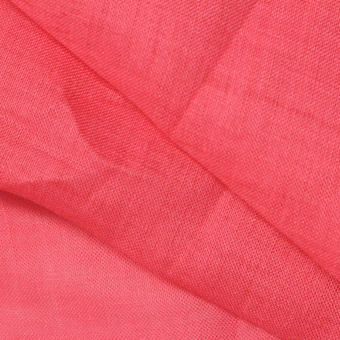 100% Ramie Woven Fabric, 90 gsm — Pink