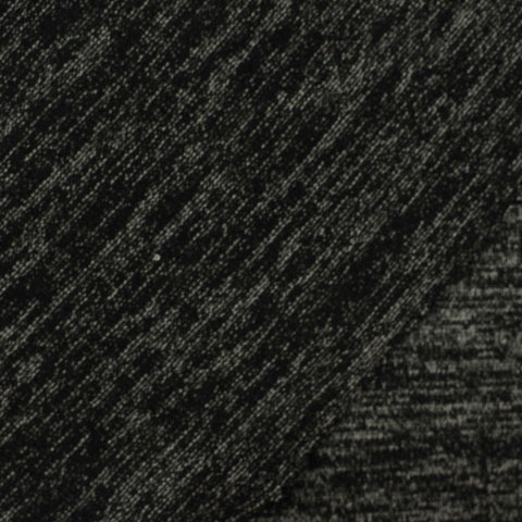 Grey Marl Chunky Knit, Poly-Viscose, 180 gsm