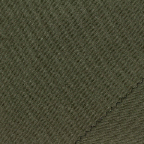 Olive Poplin, Poly-Viscose