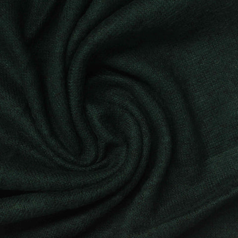 Viscose Polyester Stretch Chunky Knit Fabric, 219 gsm, 168 cm — Green