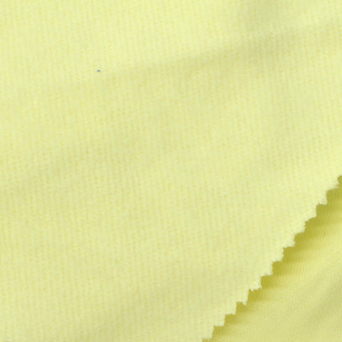 Brushed 100% Cotton French Terry Fabric, 320 gsm, 165 cm — Green